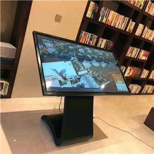 Kiosk chạm yêu cầu được sử dụng trong phòng triển lãm