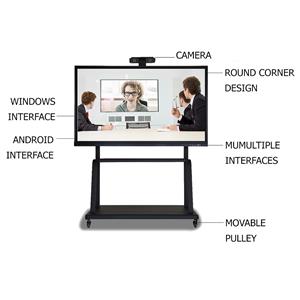 Focus sur le tableau blanc interactif smart board tout en un seul ordinateur