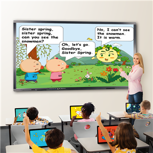 Exemple de tableau blanc électronique interactif