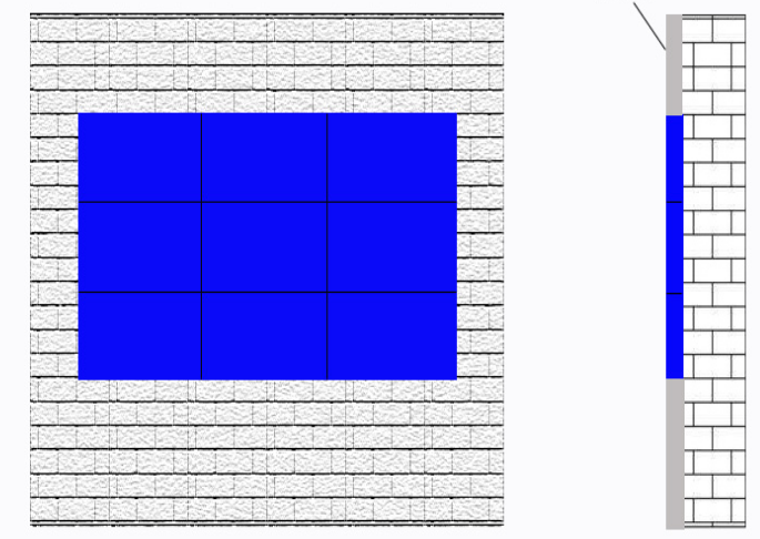 LCD splicing display