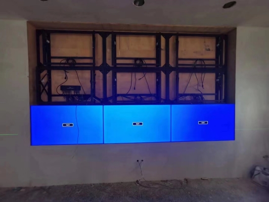 Анализ сращивания лицевой панели экрана