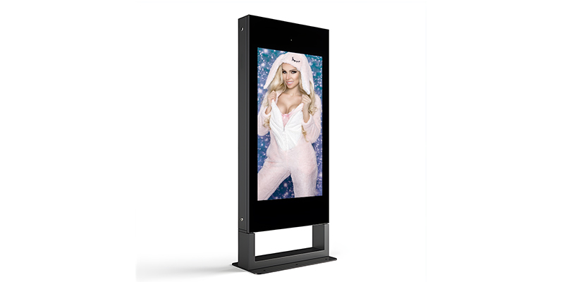 Outdoor kiosk touch screen