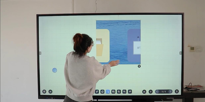 Aplicații interactive de tablă interactivă în diferite industrii