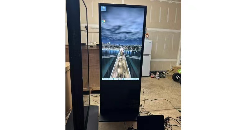 Carcasă pentru jucător de publicitate LCD pentru clienți din SUA