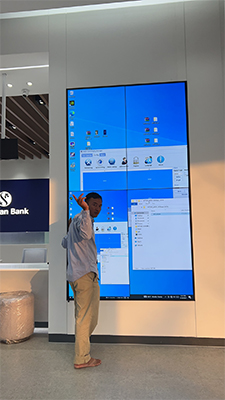 LCD Video Wall Feedback client cambodgian