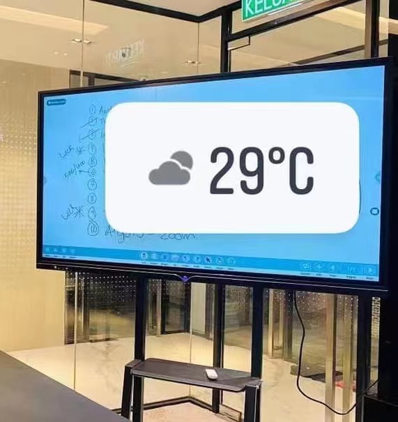 Lavagna intelligente interattiva LCD 4K Touch Screen