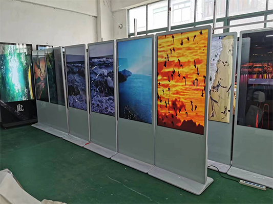 خيارات التخصيص لآلات الإعلان شاشات الكريستال السائل