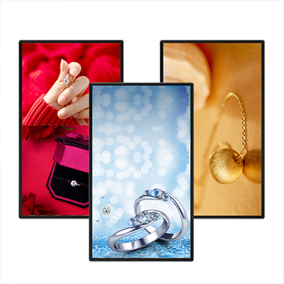 display publicitário para montagem em parede