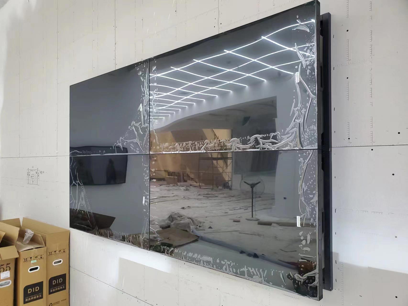 LCD video wall