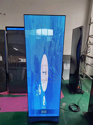 El letrero LED en cascada de pantalla completa aumenta el impacto del marketing