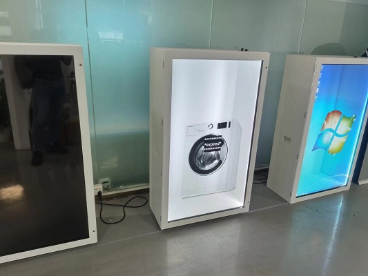 ¿Has visto alguna vez un gabinete inteligente con pantalla transparente?(2)