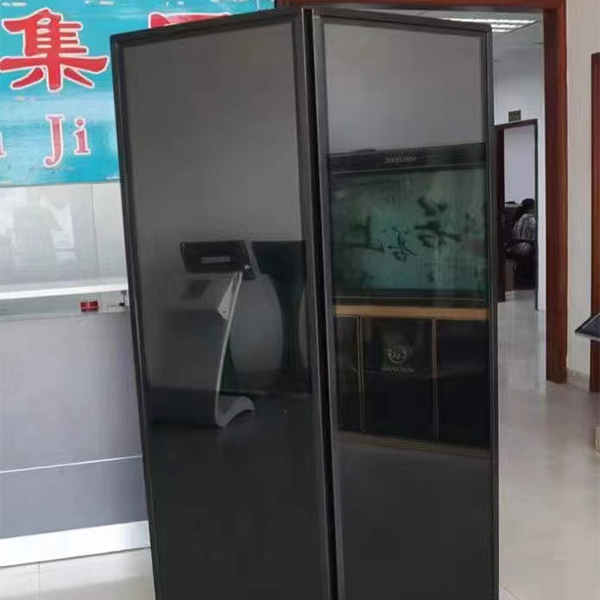 Afișaj publicitar LCD vertical cu două fețe