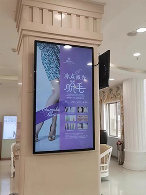 شاشة عرض إعلانية مثبتة على الحائط 2