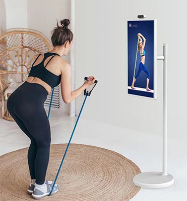 Ecran mobil inteligent alb