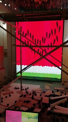 Progetto LED per interni installato in Iraq