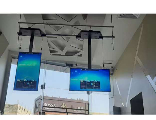 O que é uma máquina de publicidade frente e verso