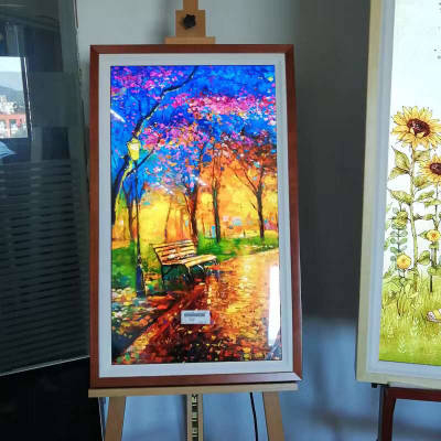 Boa máquina de publicidade para porta-retratos