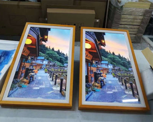 ótimas máquinas de publicidade para porta-retratos