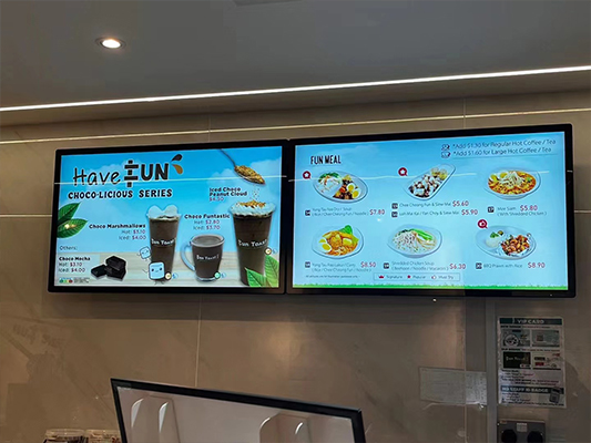 Wall-mounted Digital Signage