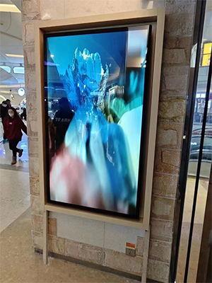 The features of Wall-mounted advertising machine
