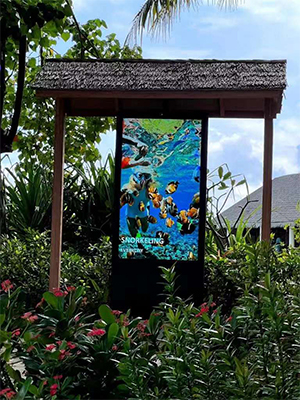 ما هي الجوانب التي يجب مراعاتها عند تخصيص آلات الإعلان الخارجية؟