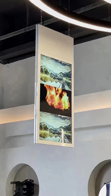 عرض الإعلانات على السقف على الوجهين