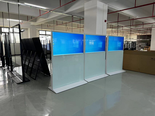 حامل أرضي للشاشة الرقمية اللافتات الرقمية