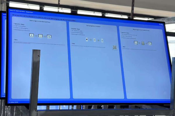 Sử dụng máy quảng cáo treo tường trong nhà hàng có lợi ích gì?