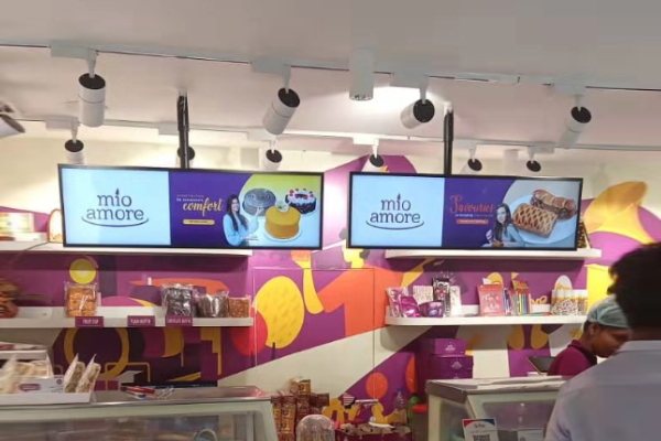 As telas de etiqueta de preço e telas de prateleira