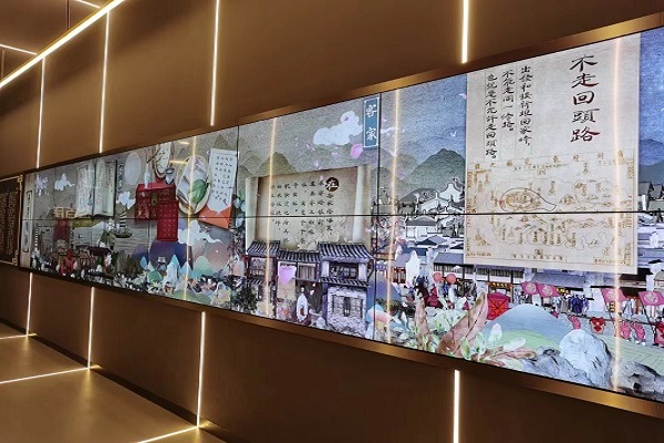 Uso de pantallas LCD en el metro