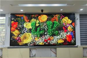 Installation der LED-Videowand abgeschlossen