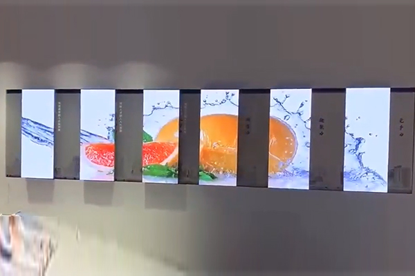 LED-Bildschirm in der Luft- und Raumfahrtmesse Halle 1