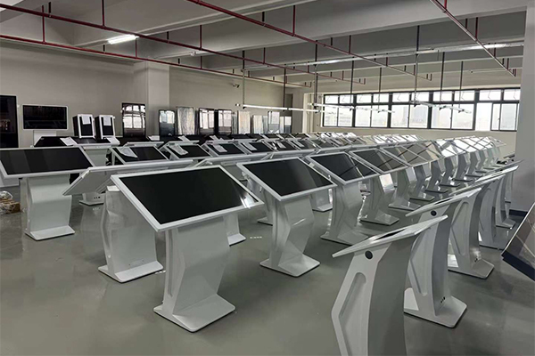 Aplicação da máquina de consulta por toque