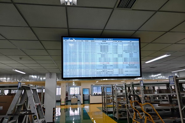 Сцена использования настенных рекламных машин