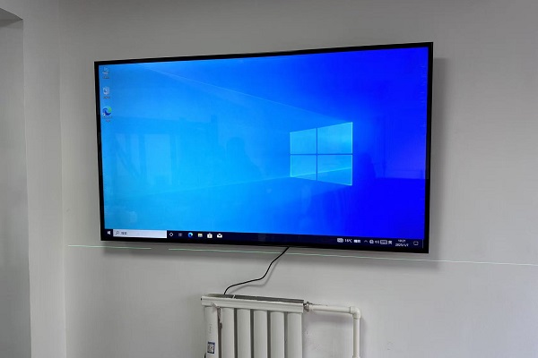 A diferença entre o display de parede e a TV