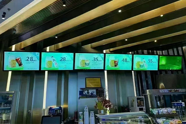 Màn hình quảng cáo gắn tường như một giải pháp menu kỹ thuật số