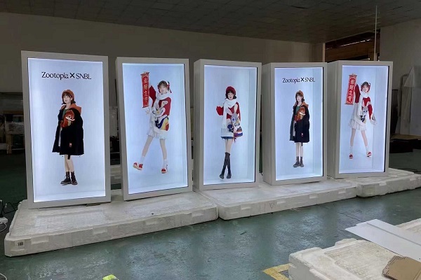 Máquina de publicidade de gabinete transparente: inovação tecnológica da publicidade e exibição modernas