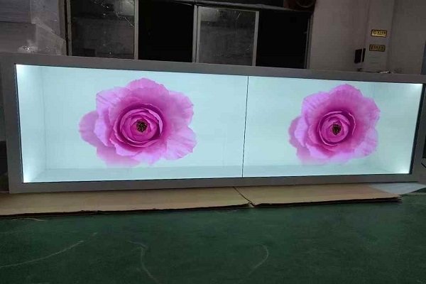 Transparent cabinet