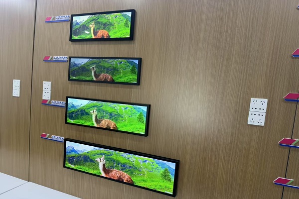 LCD stretched screen