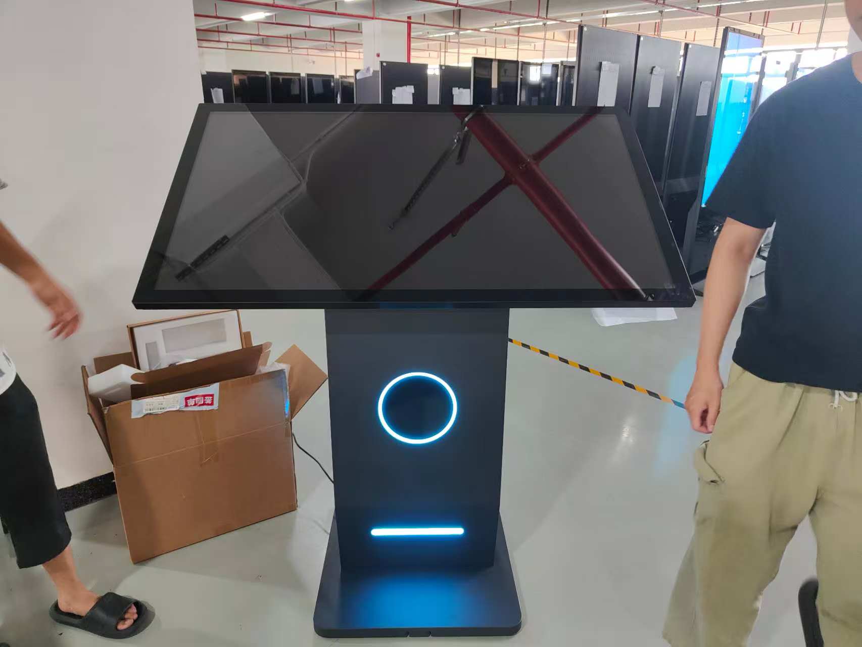 Interactive Touch Query Kiosk
