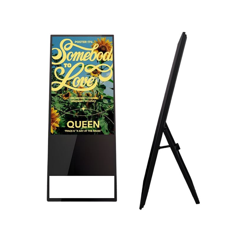 Portable advertising machine