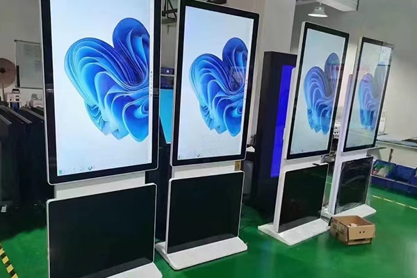 Floor Stand Rotating LCD Advertising Displays