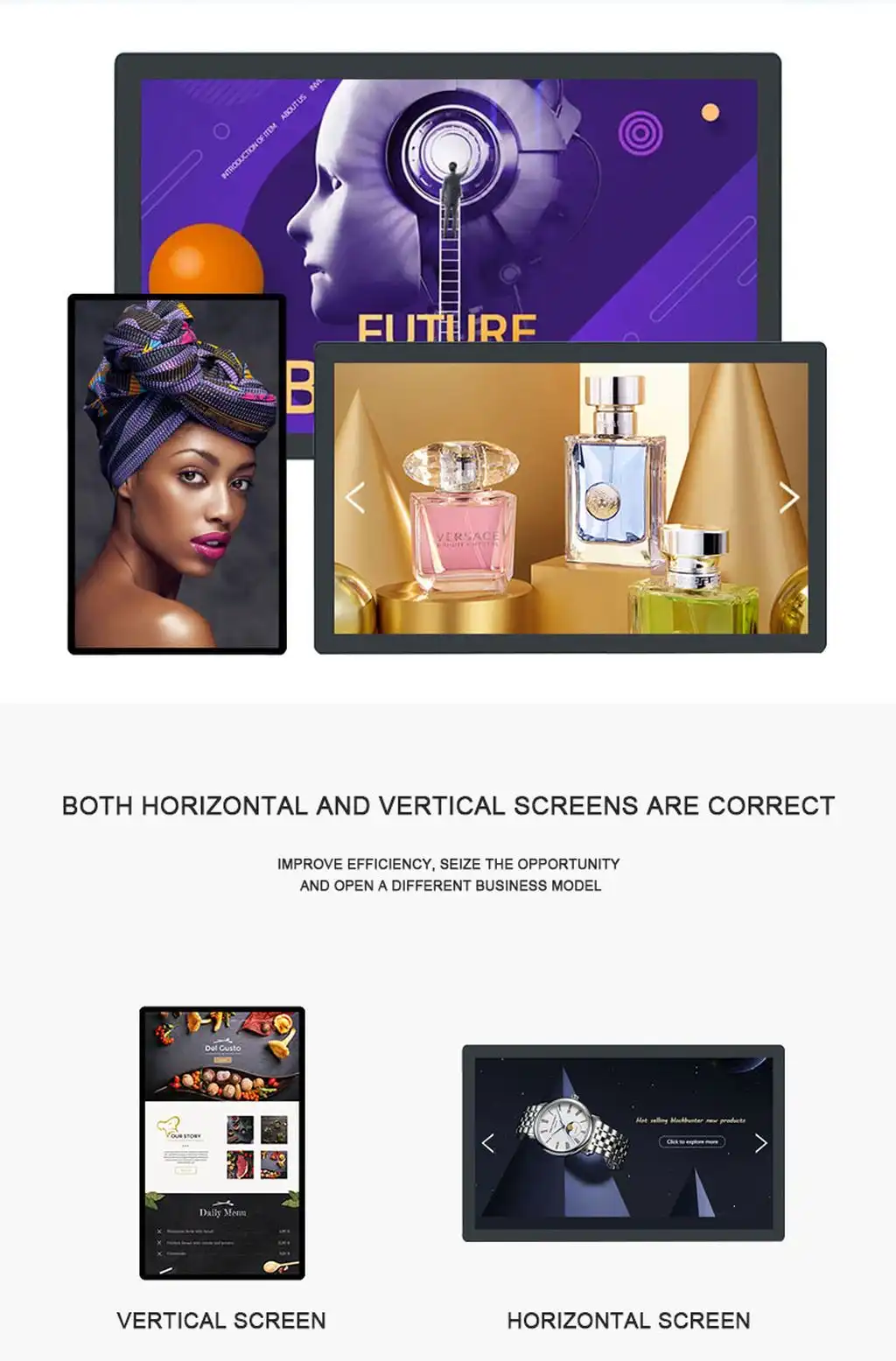 Indoor LCD Digital Signage