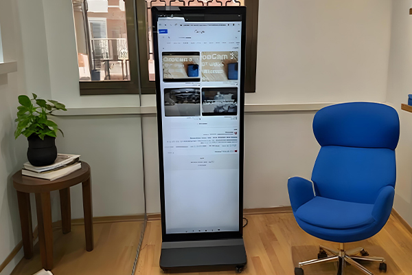 Application des affichages plein écran verticaux dans les centres commerciaux 2