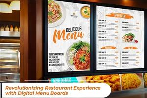 Предпочитают ли клиенты цифровые вывески для меню ресторанов?
