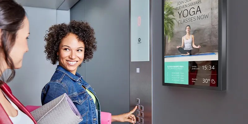 Elevator Display Screens