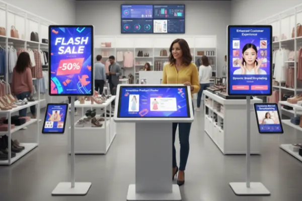 Cosa sono i display digitali interattivi?