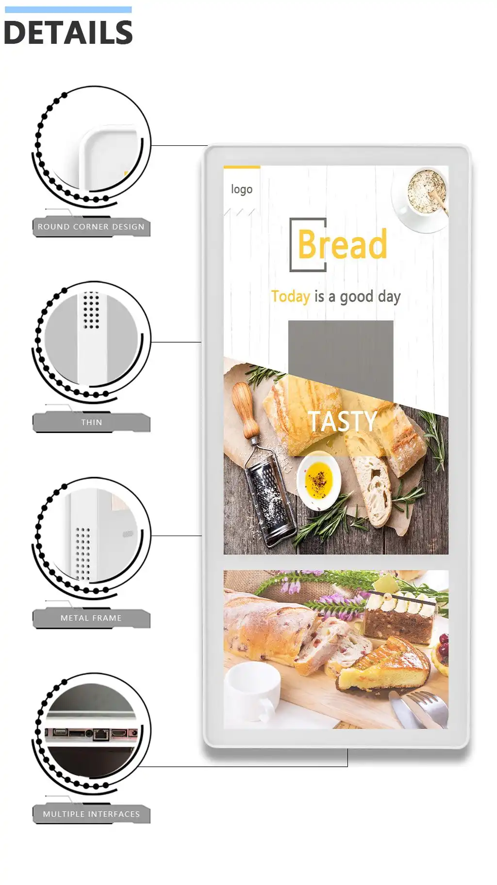 elevator advertising screen