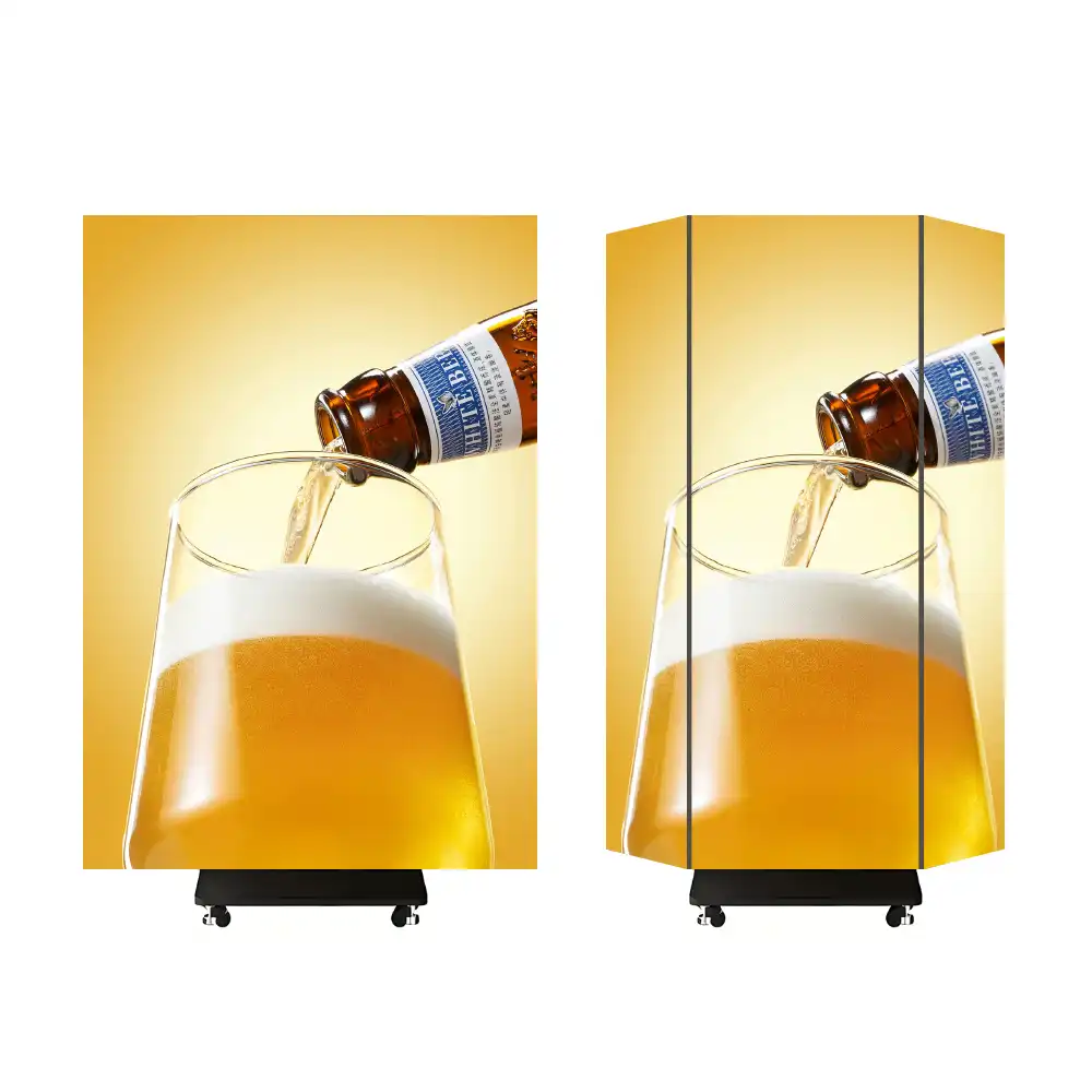 LED Portable Digital Poster Display Stand for Retail, Events, and Business Promotions