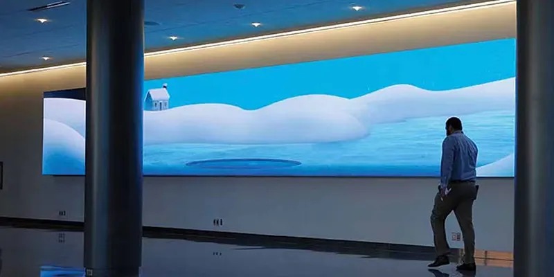 Video wall signage Video wall signage